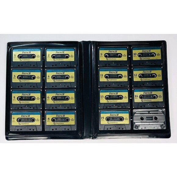 The SyberVision Foreign Language Series FRENCH Pimsleur System 15-Cassette Set - Picture 2 of 8